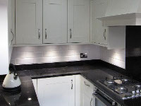 New kitchen installation including all tiling